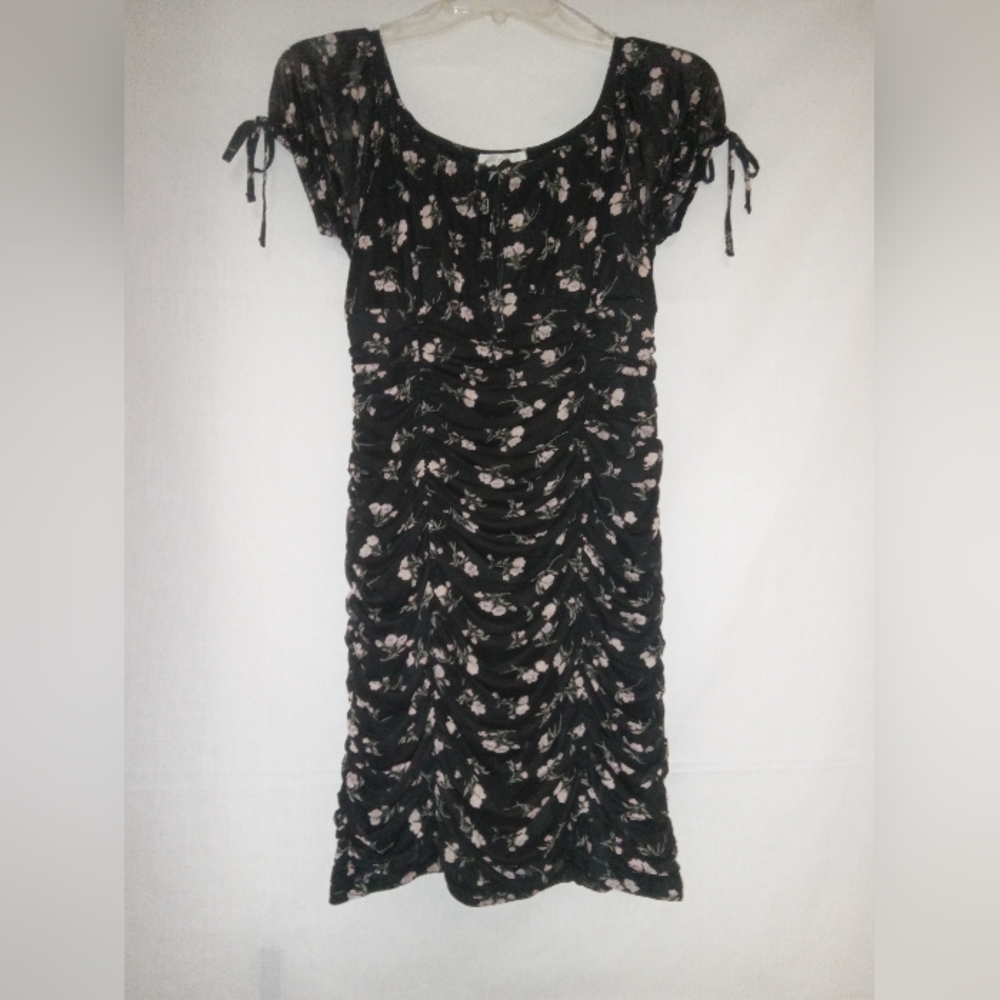 Ultra Flirt  -  Ruched Mini Dress